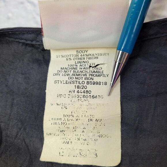 Vintage Tapestry Holiday Teddy Bear Vest by Bobbie Brooks Woman size 18-20 - Picture 6 of 7